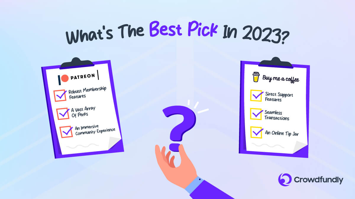 Buy Me A Coffee Vs Patreon - What's the Best Pick
