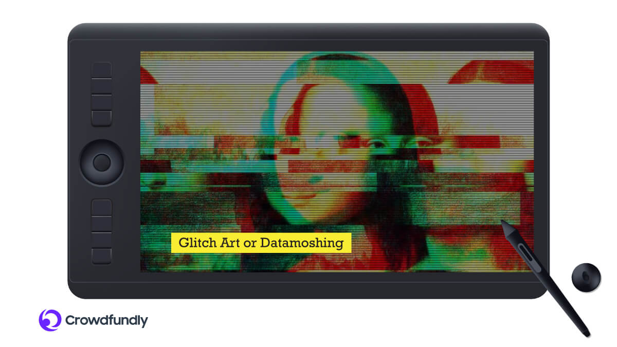 What Are Different Types of Digital Art - Glitch Art or Datamoshing