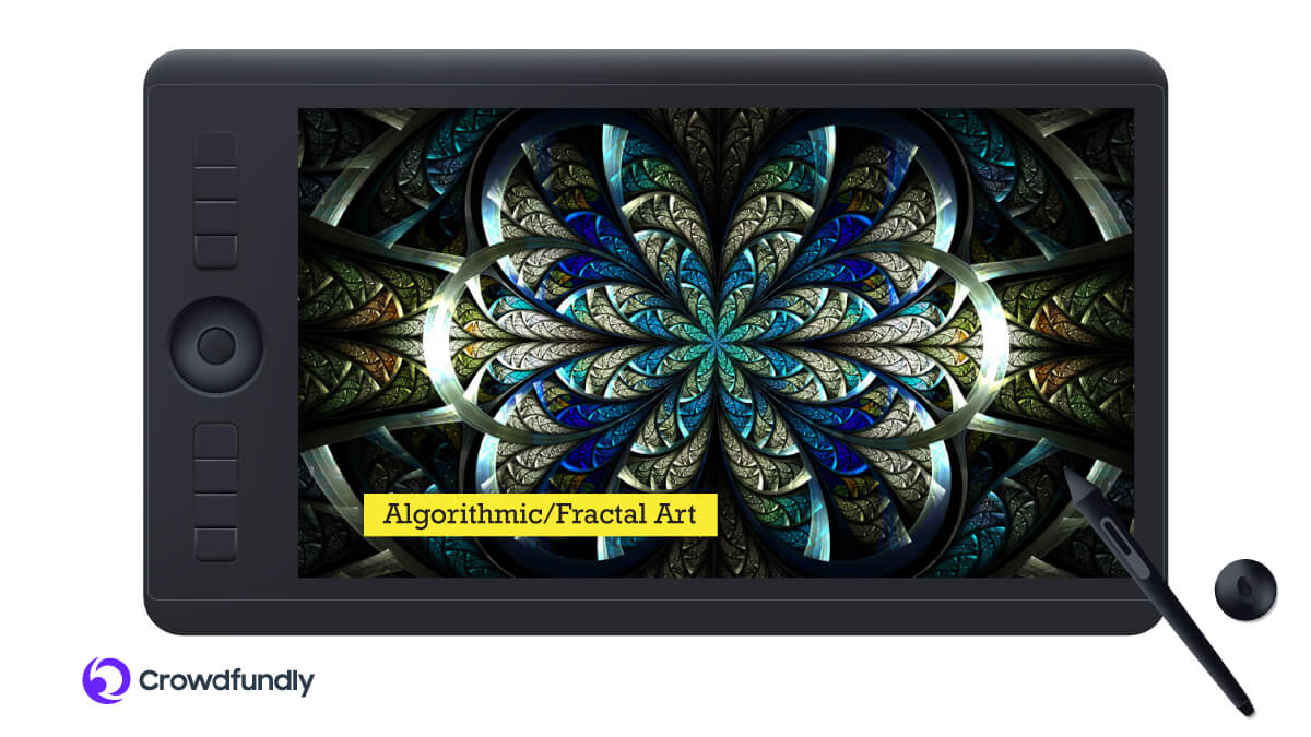 What Are Different Types of Digital Art - Algorithmic/Fractal Art