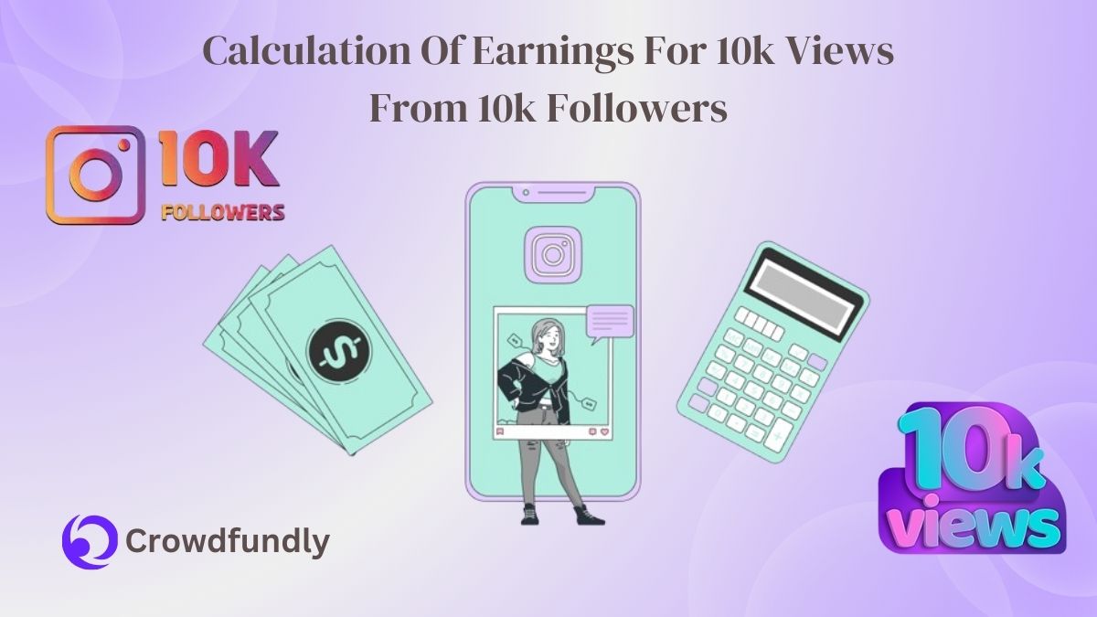 Calculation Of Earnings For 10k Views From 10k Followers
