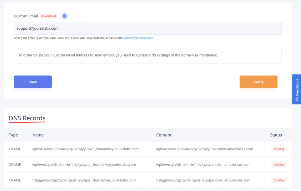03 custom email verification
